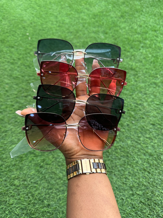 LAGOS RIMLESS GLASSES