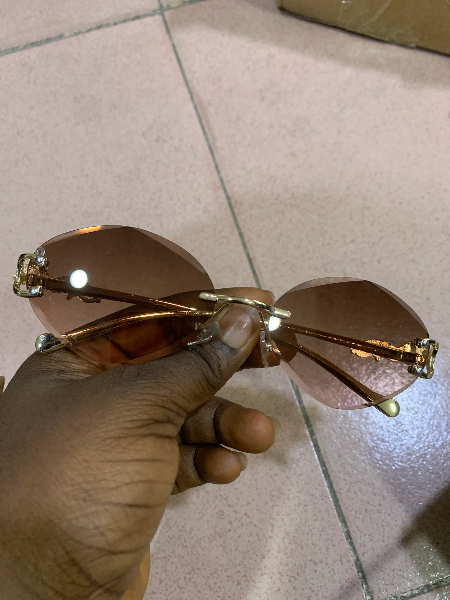 C-C RIMLESS GLASSES