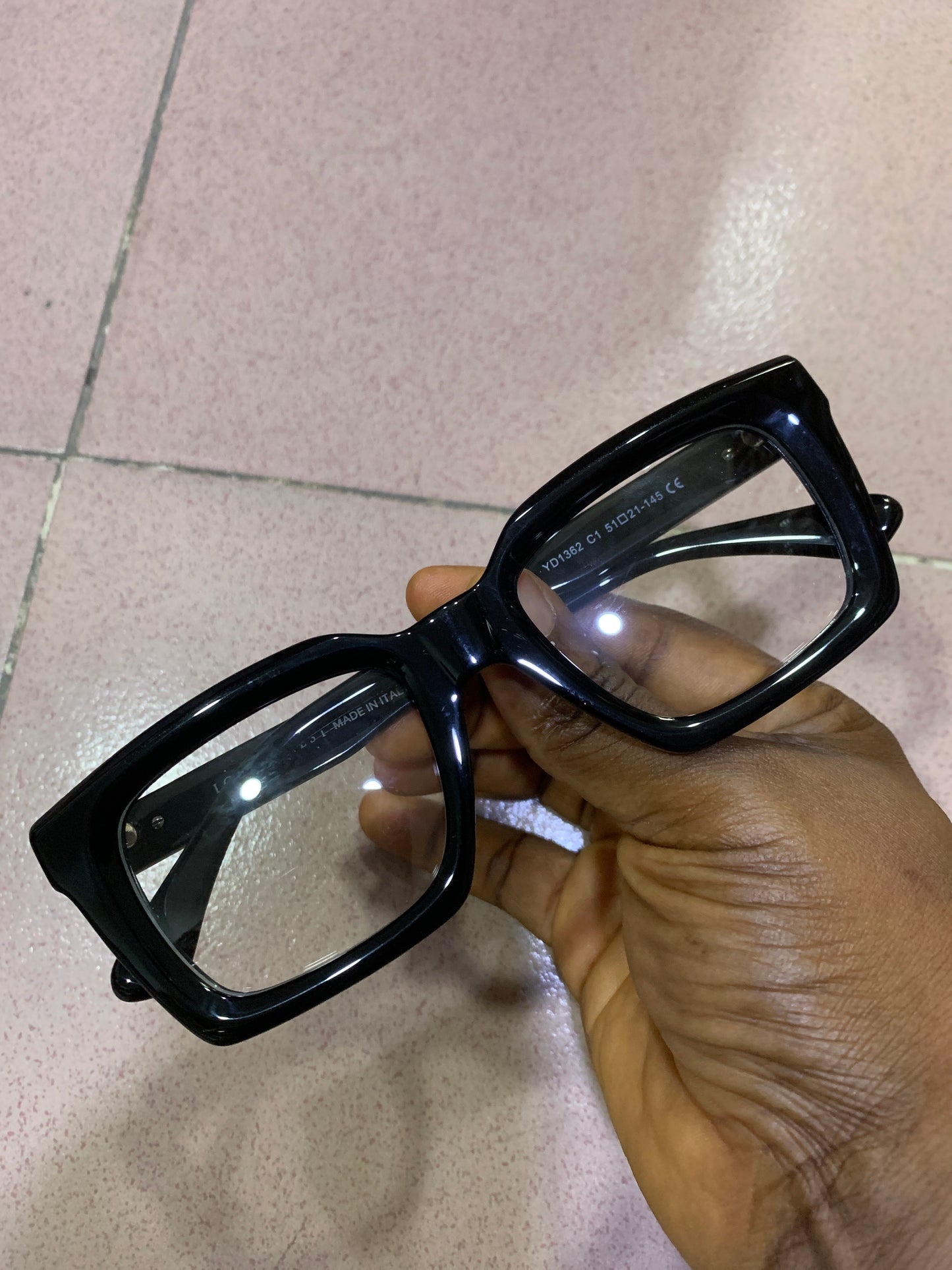 BOLD SQUARE UNISEX ACETATE FRAME
