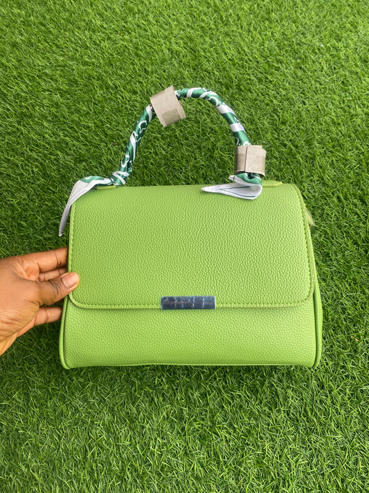 STRUCTURED SCARF BAG