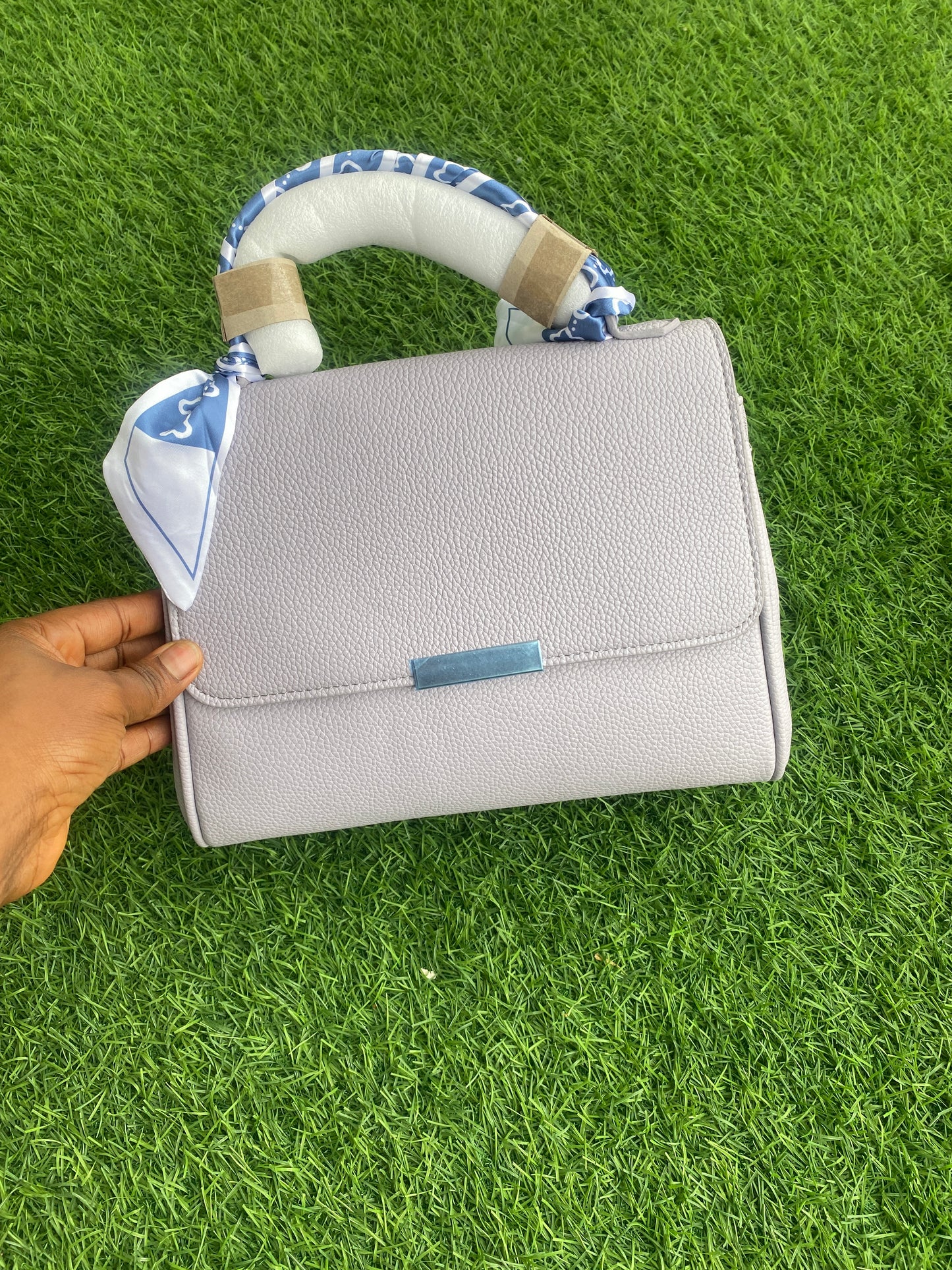 STRUCTURED SCARF BAG