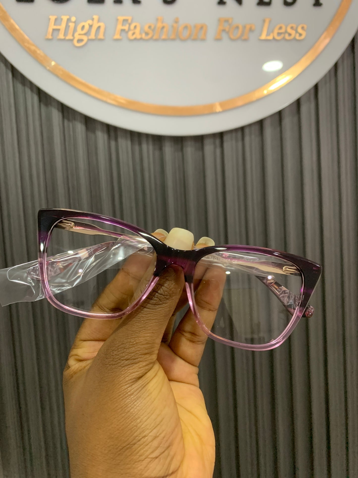 CHERRY ACETATE GLASSES FRAME