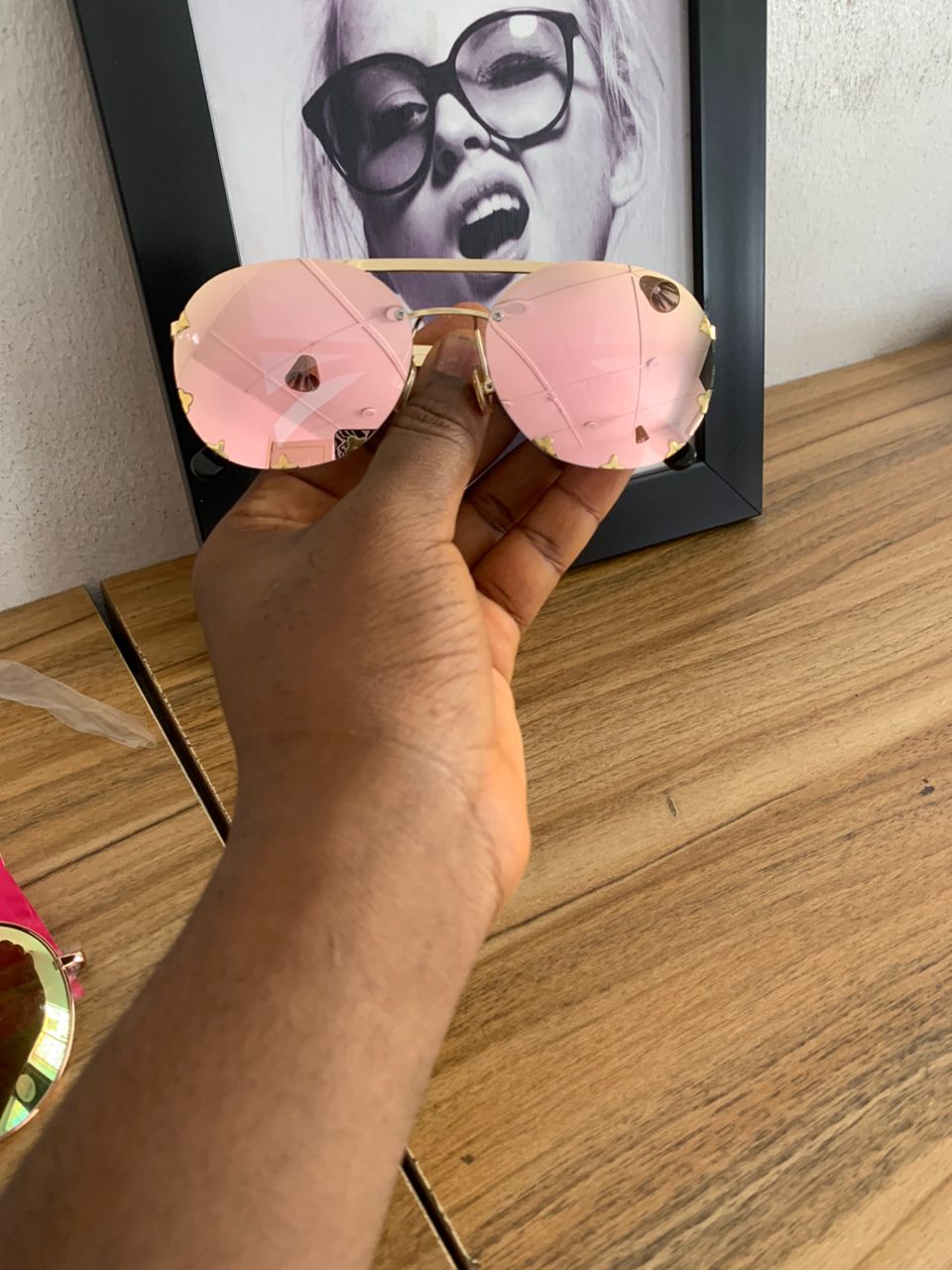 REFLECTIVE AVIATOR SHADE