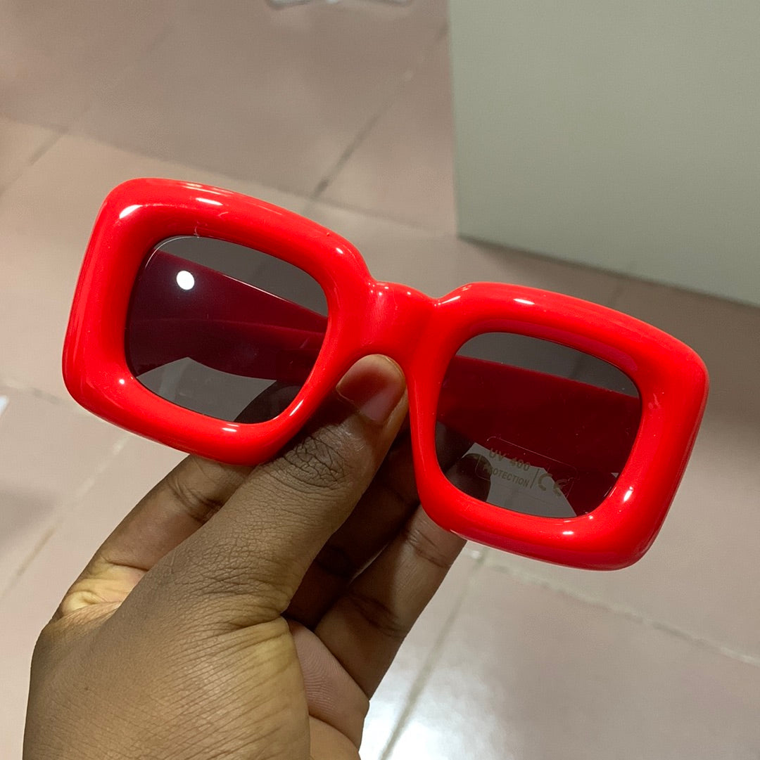 KIDS SQUARE BUBBLE SUNGLASSES