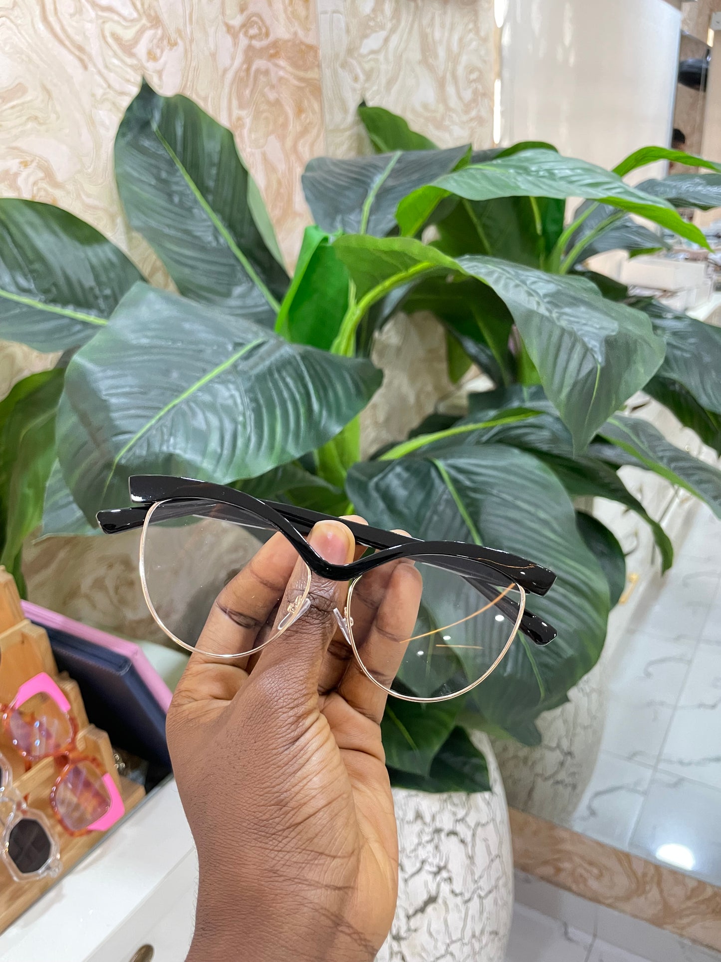 PATRICIA HALF FRAME NERD