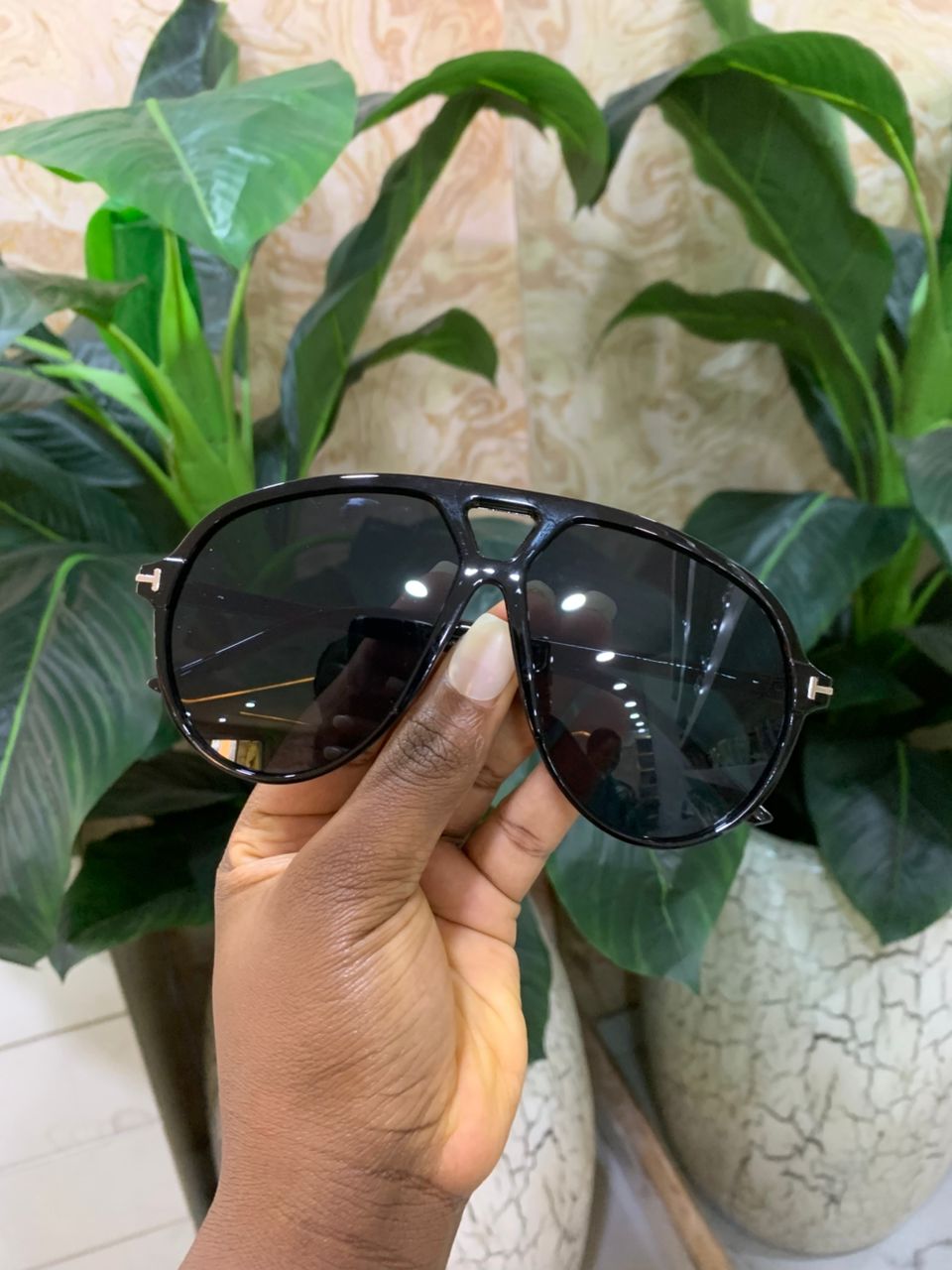 MAXI T-BAR AVIATOR SHADES