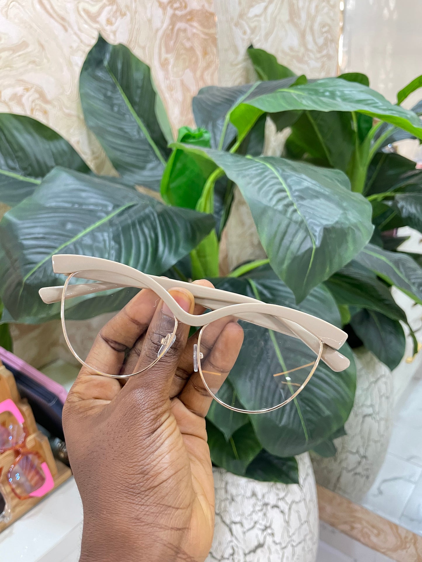 PATRICIA HALF FRAME NERD