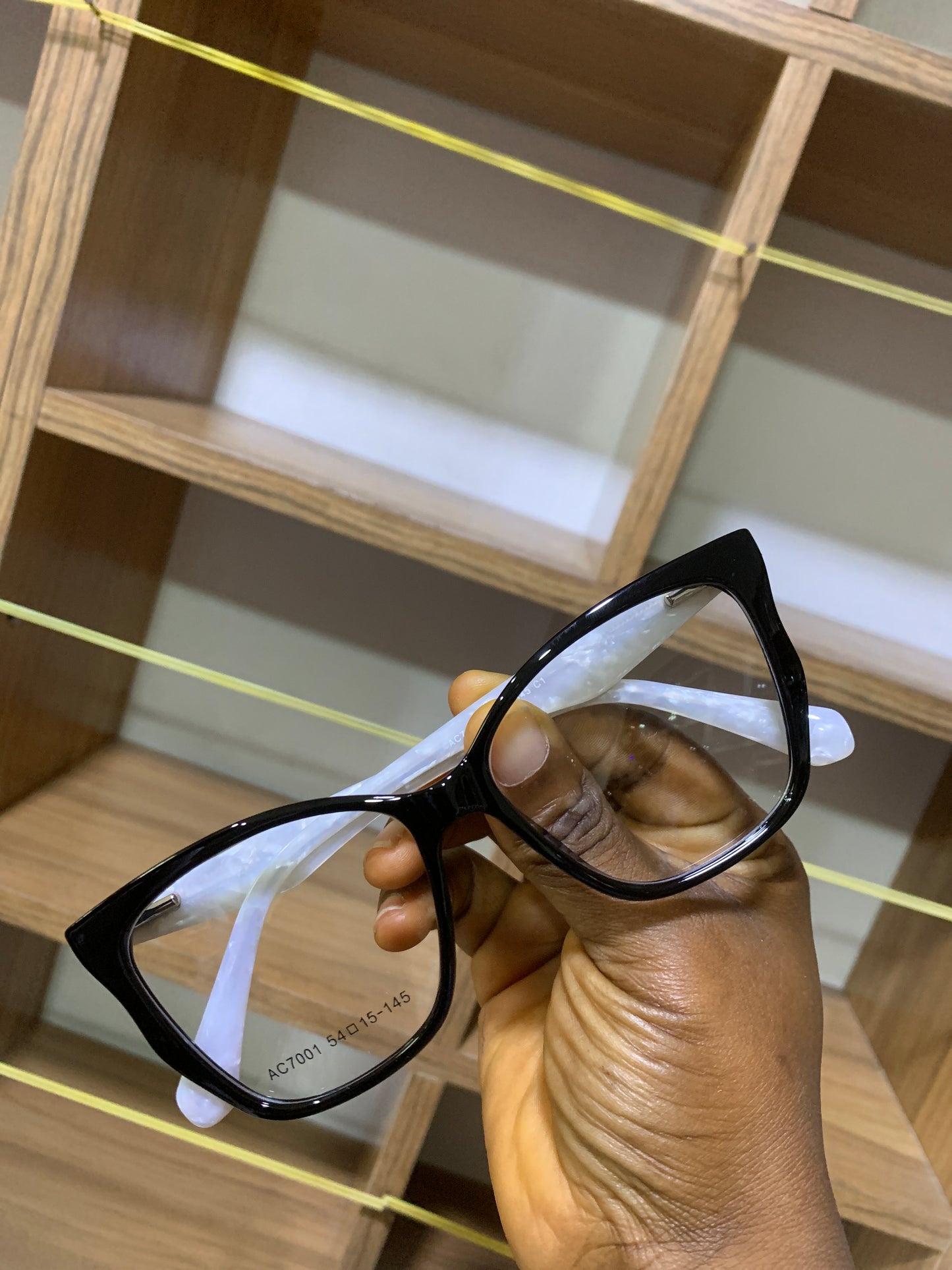 HUGHIE CATEYE ACETATE GLASSES