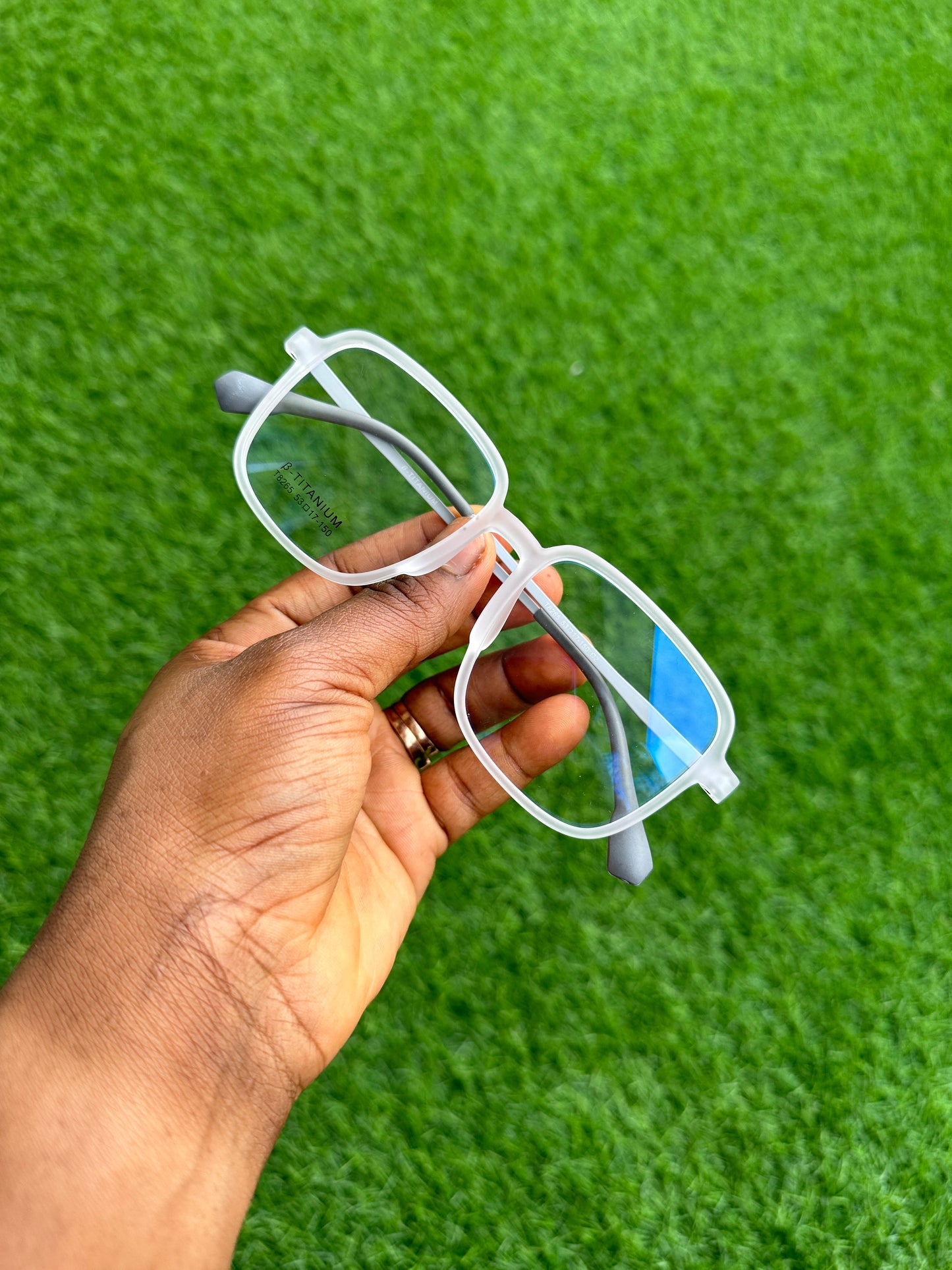 JAN TITANIUM UNISEX FLEXI NERD FRAME