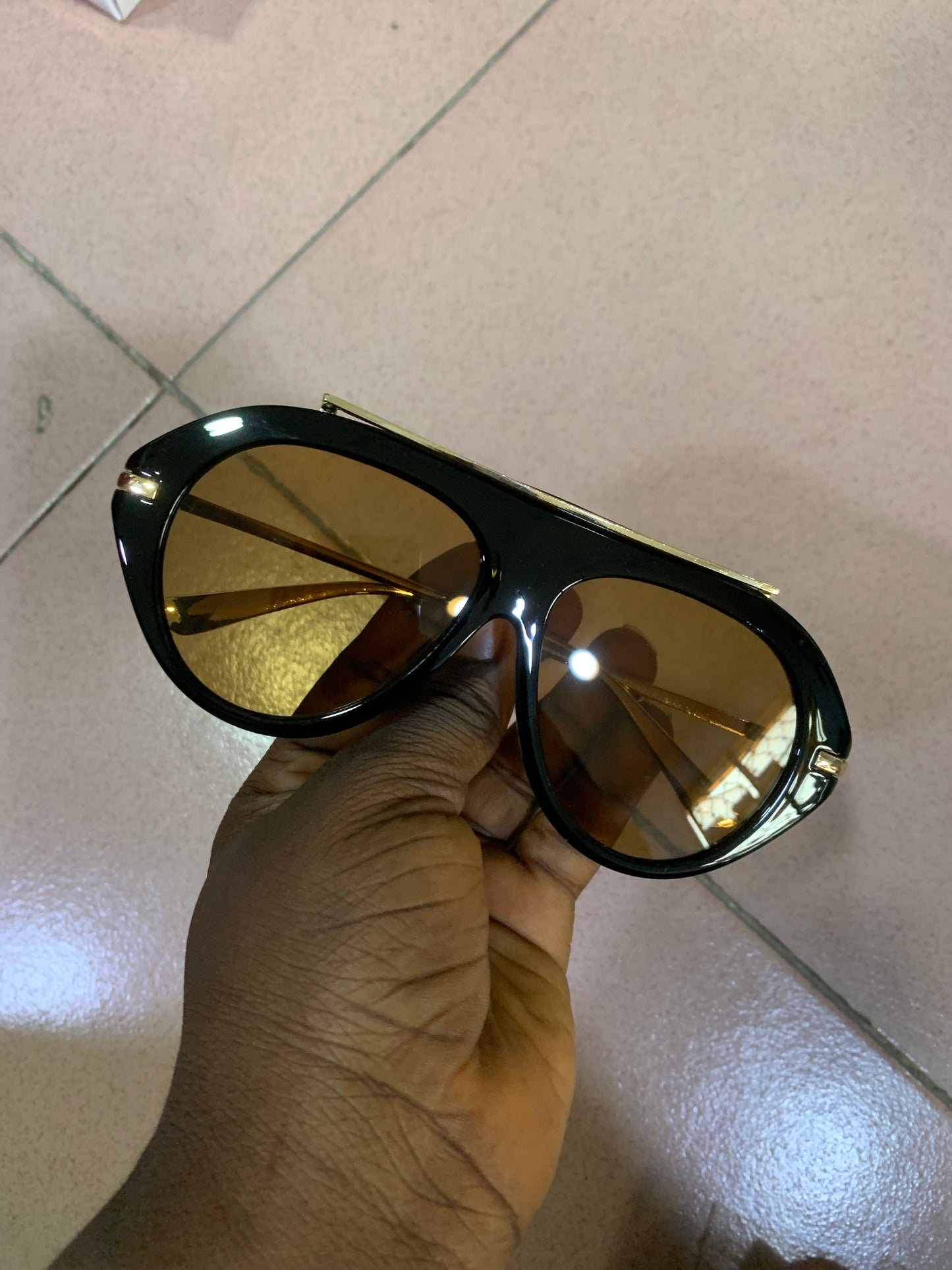 BIKER AVIATOR SUNGLASSES