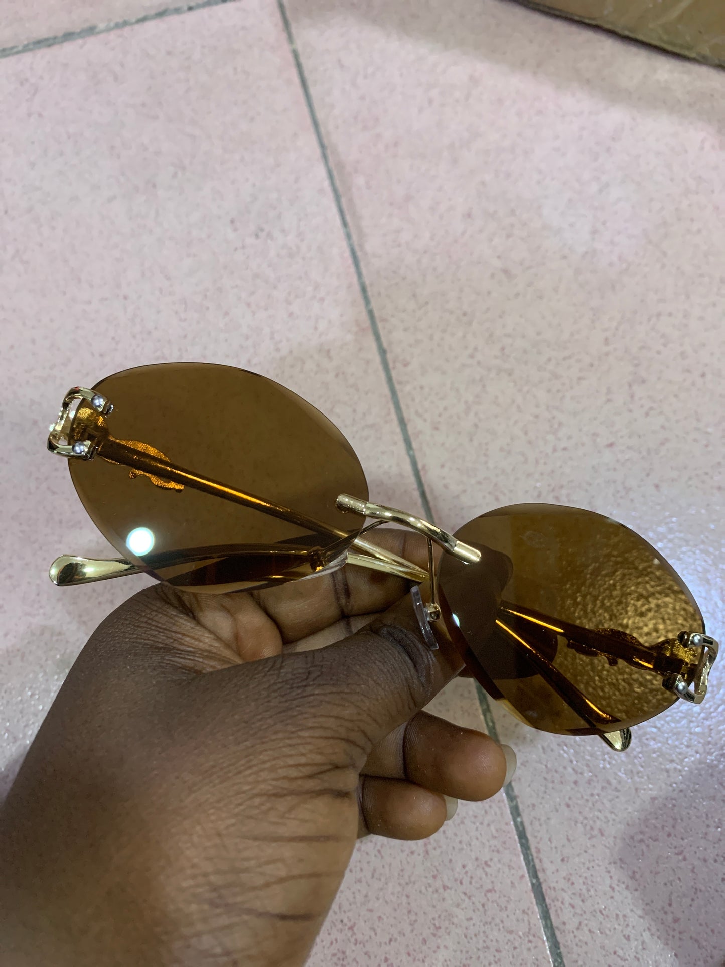 C-C RIMLESS GLASSES