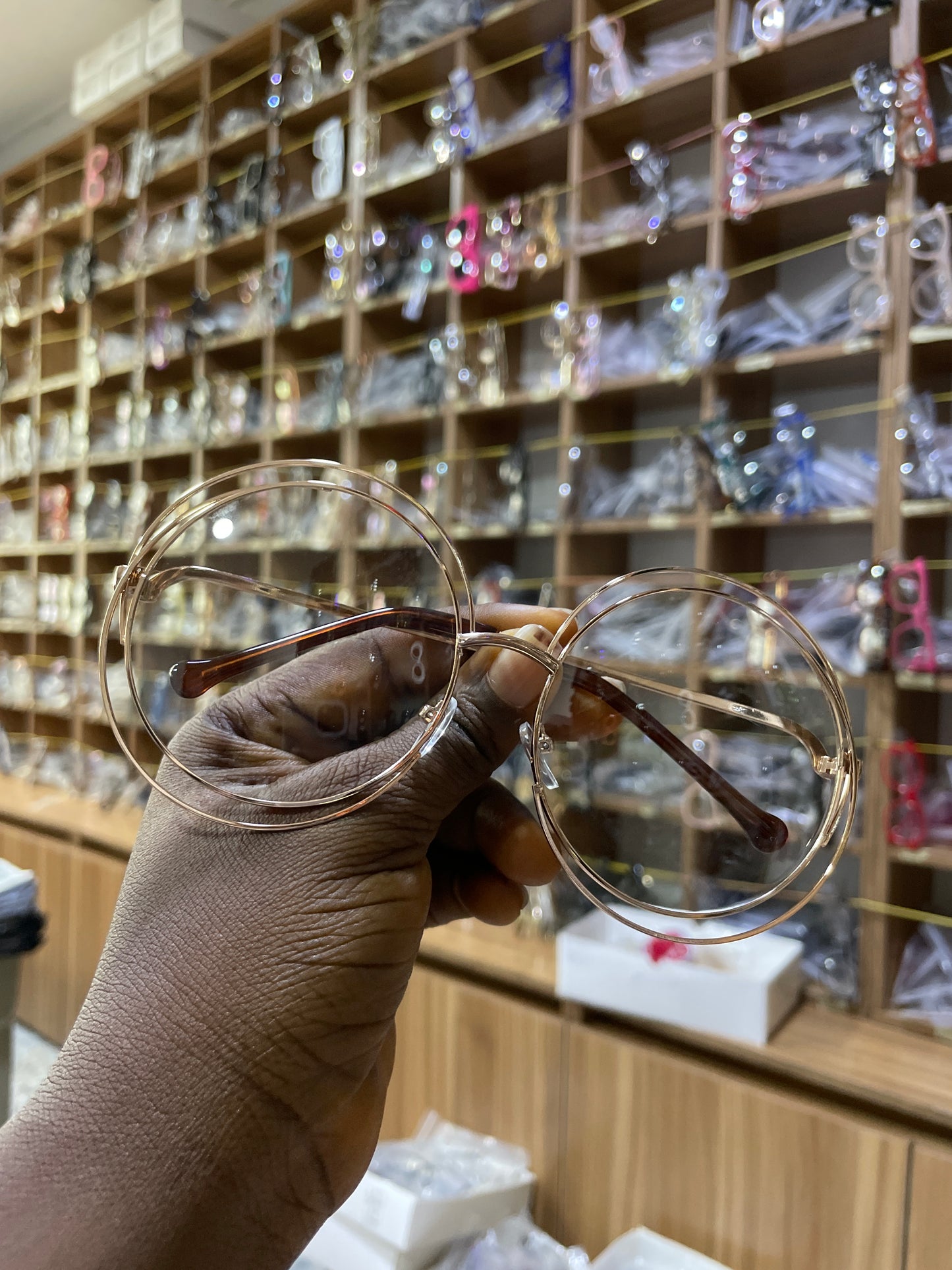 GRANDMA METAL GLASSES