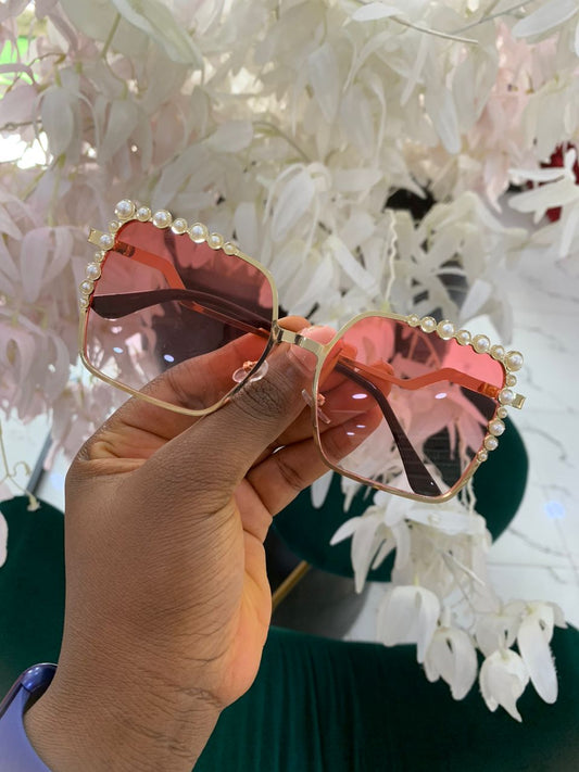 ASHANTI BEADED RIMMED SHADE