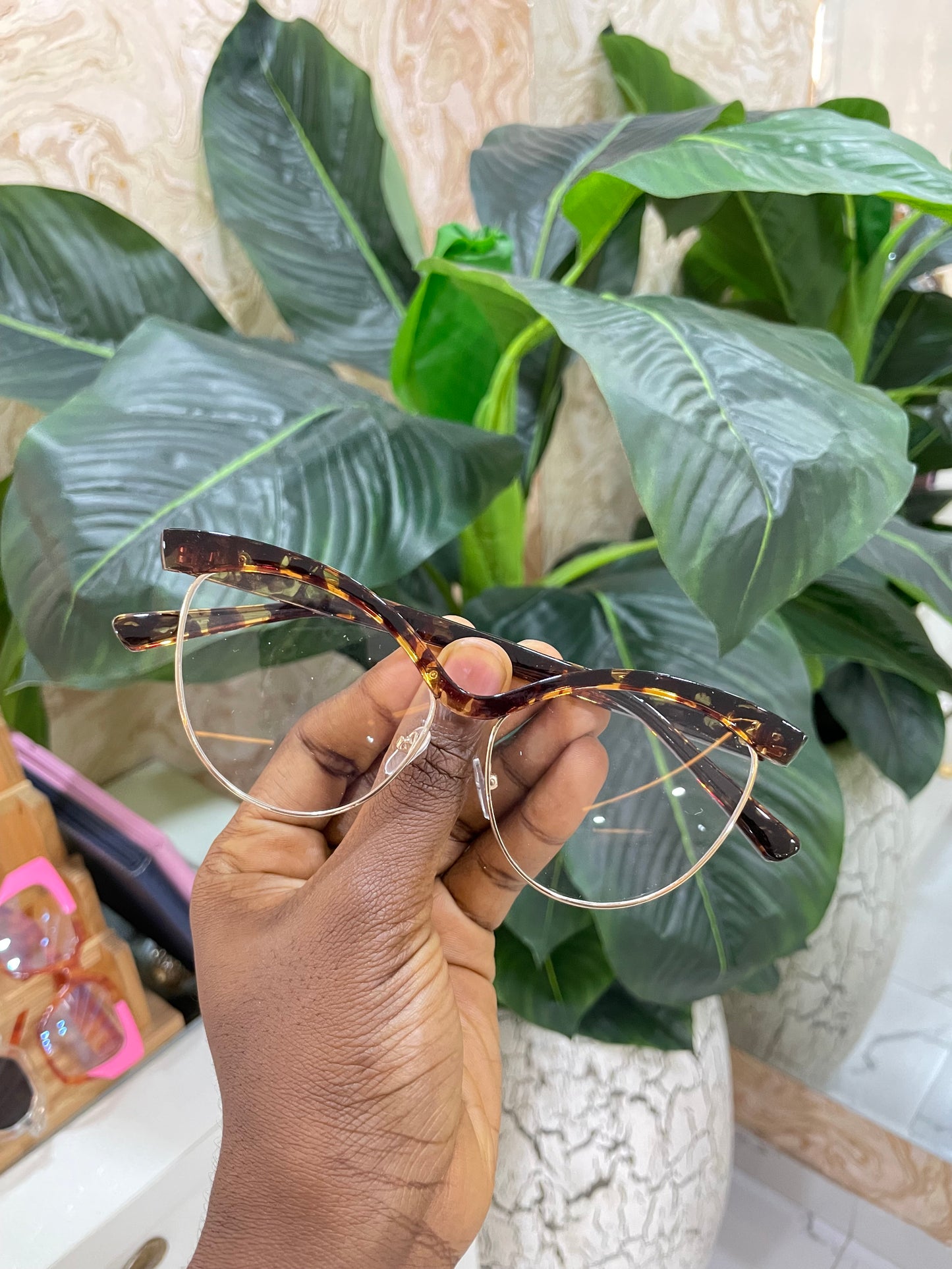 PATRICIA HALF FRAME NERD