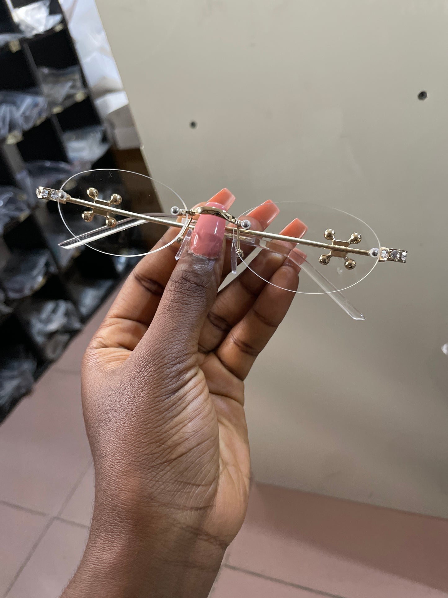 CRYSTAL UNISEX RIMLESS