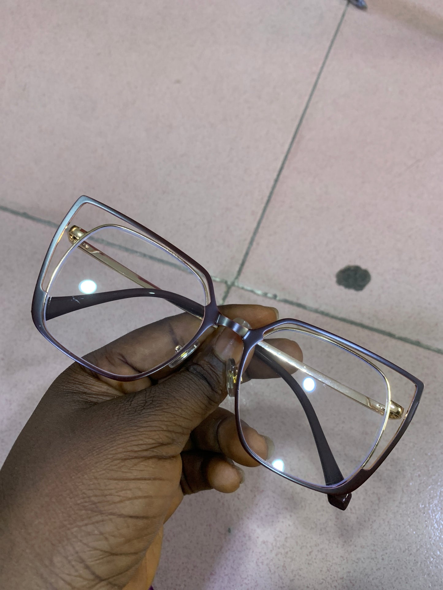 IVY METAL GLASSES