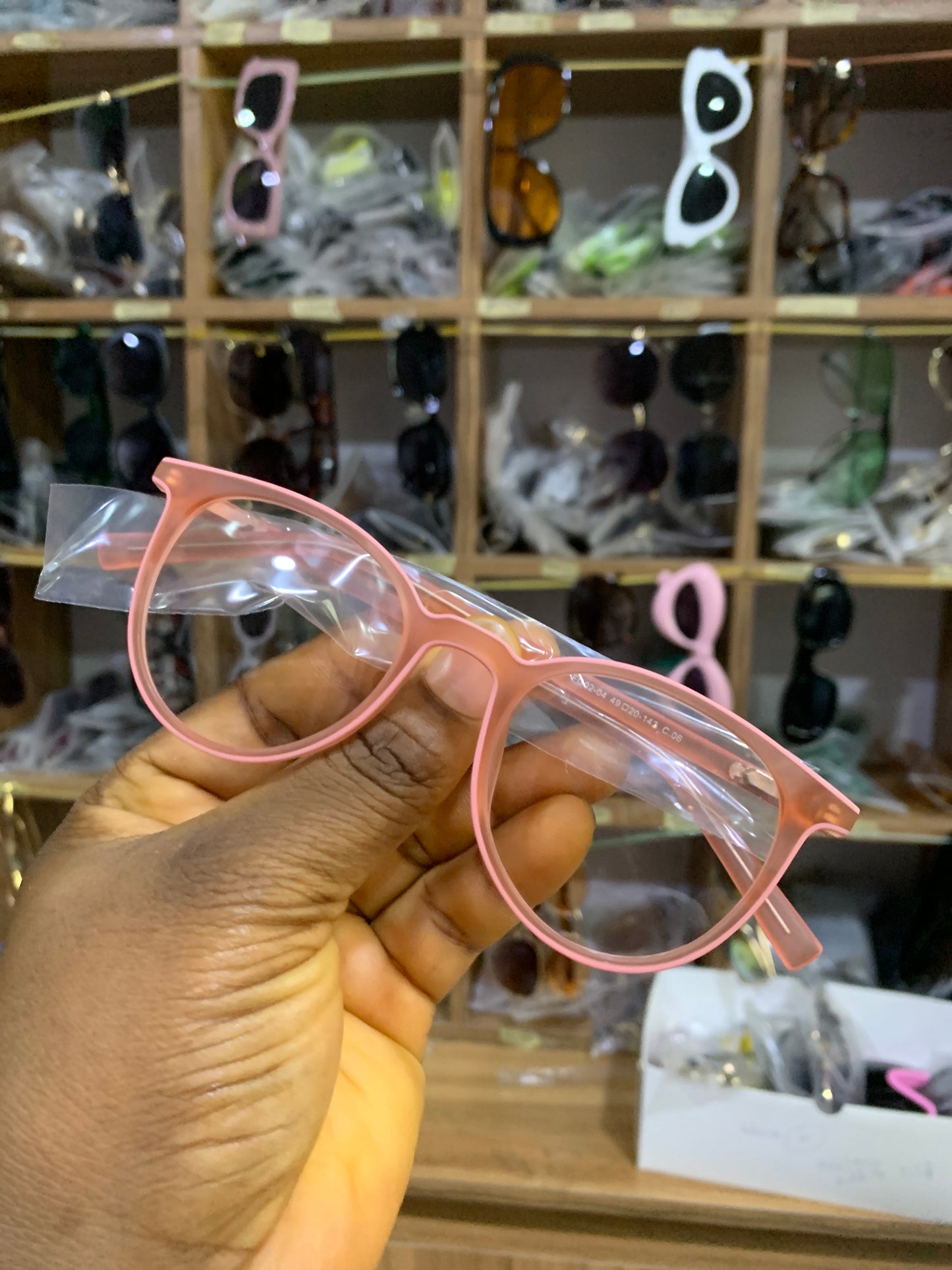 MOLLY FROSTED ACETATE FRAME