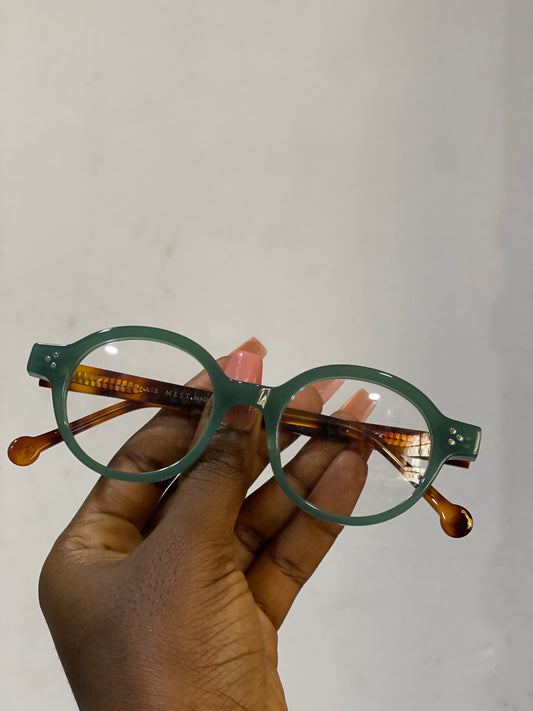 EDDIE ROUND ACETATE GLASSES