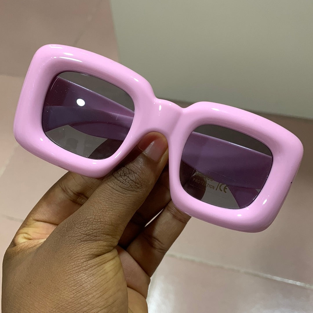 KIDS SQUARE BUBBLE SUNGLASSES