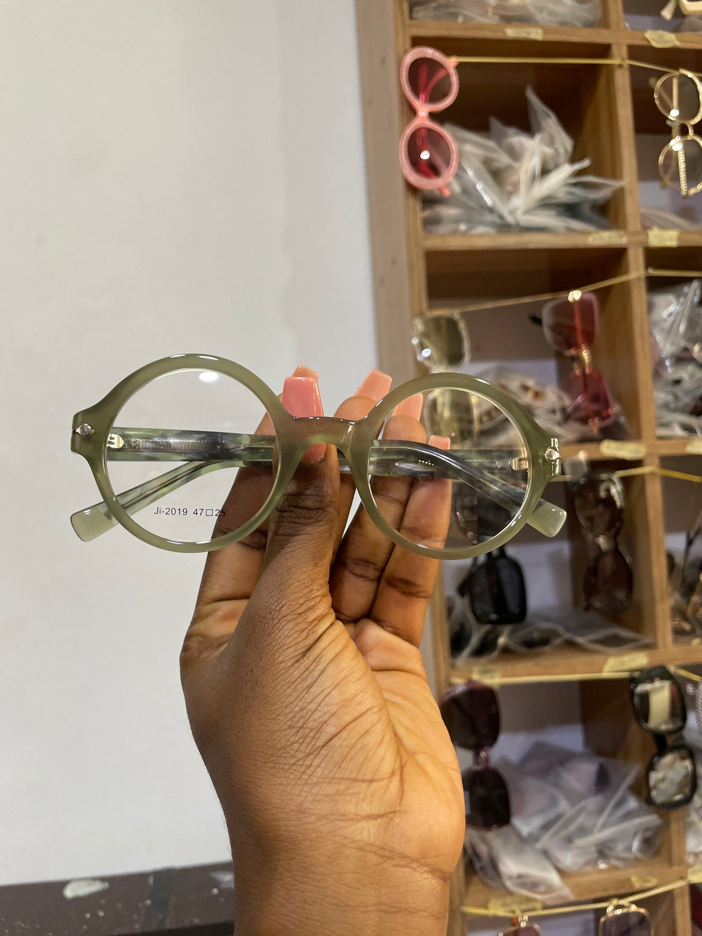 ZOE UNISEX ROUND ACETATE