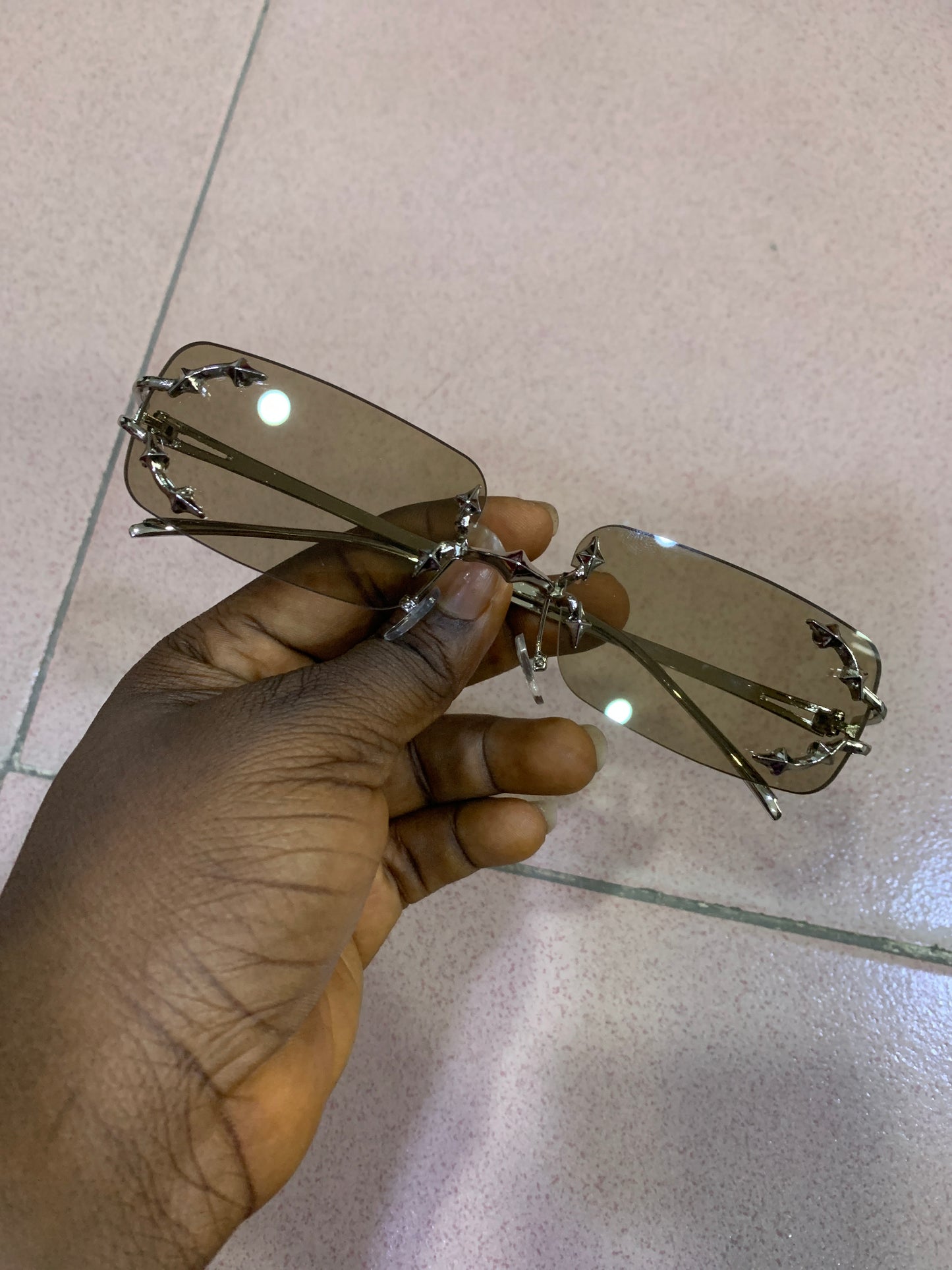 STARR  RIMLESS SUNGLASSES