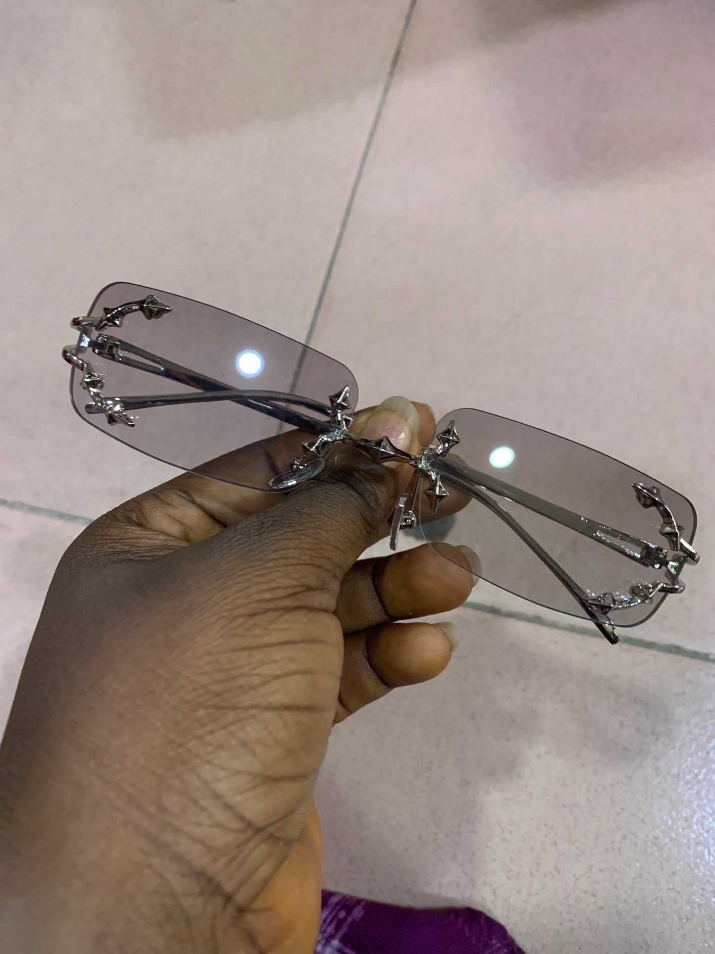 STARR  RIMLESS SUNGLASSES