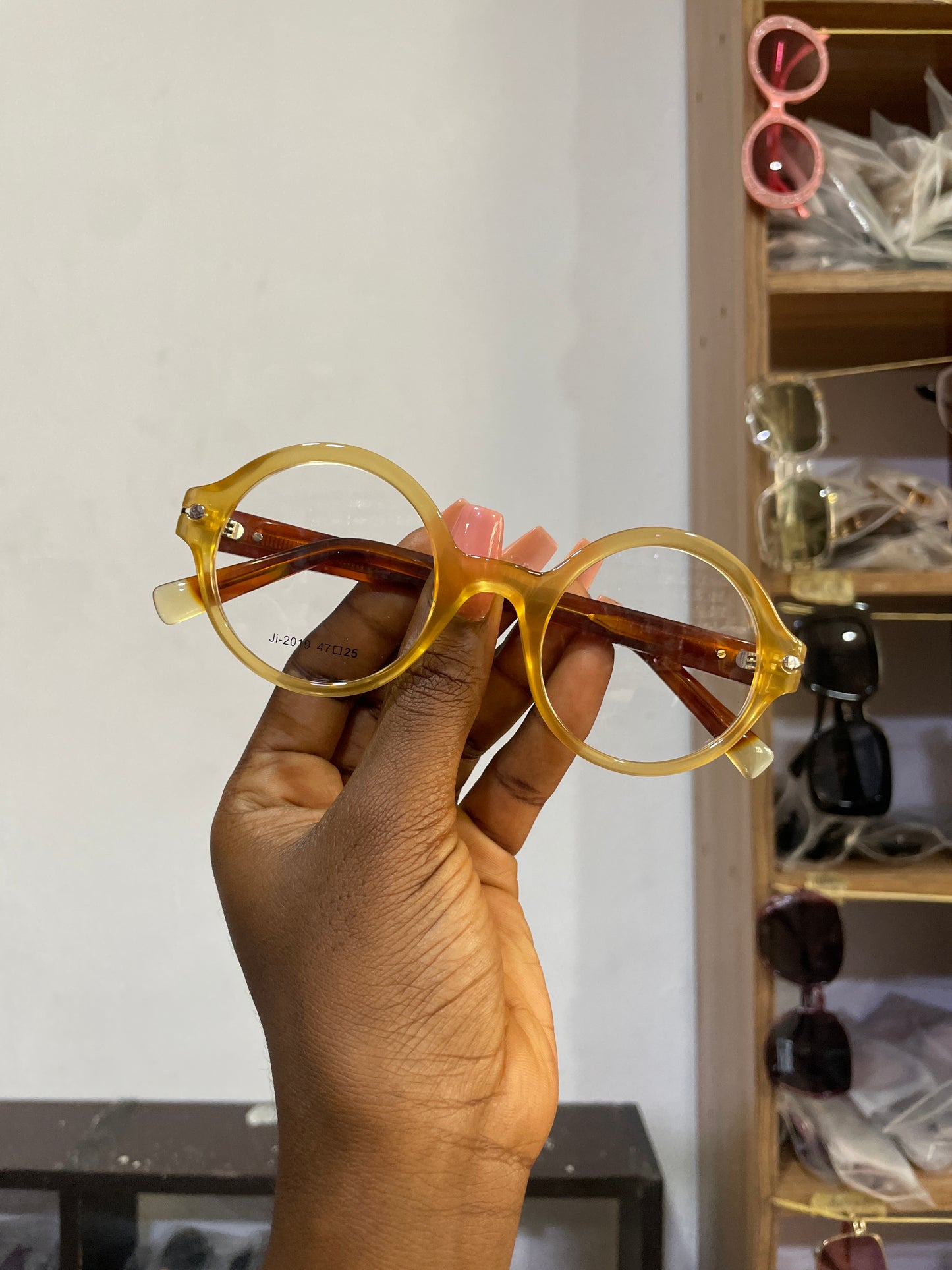 ZOE UNISEX ROUND ACETATE