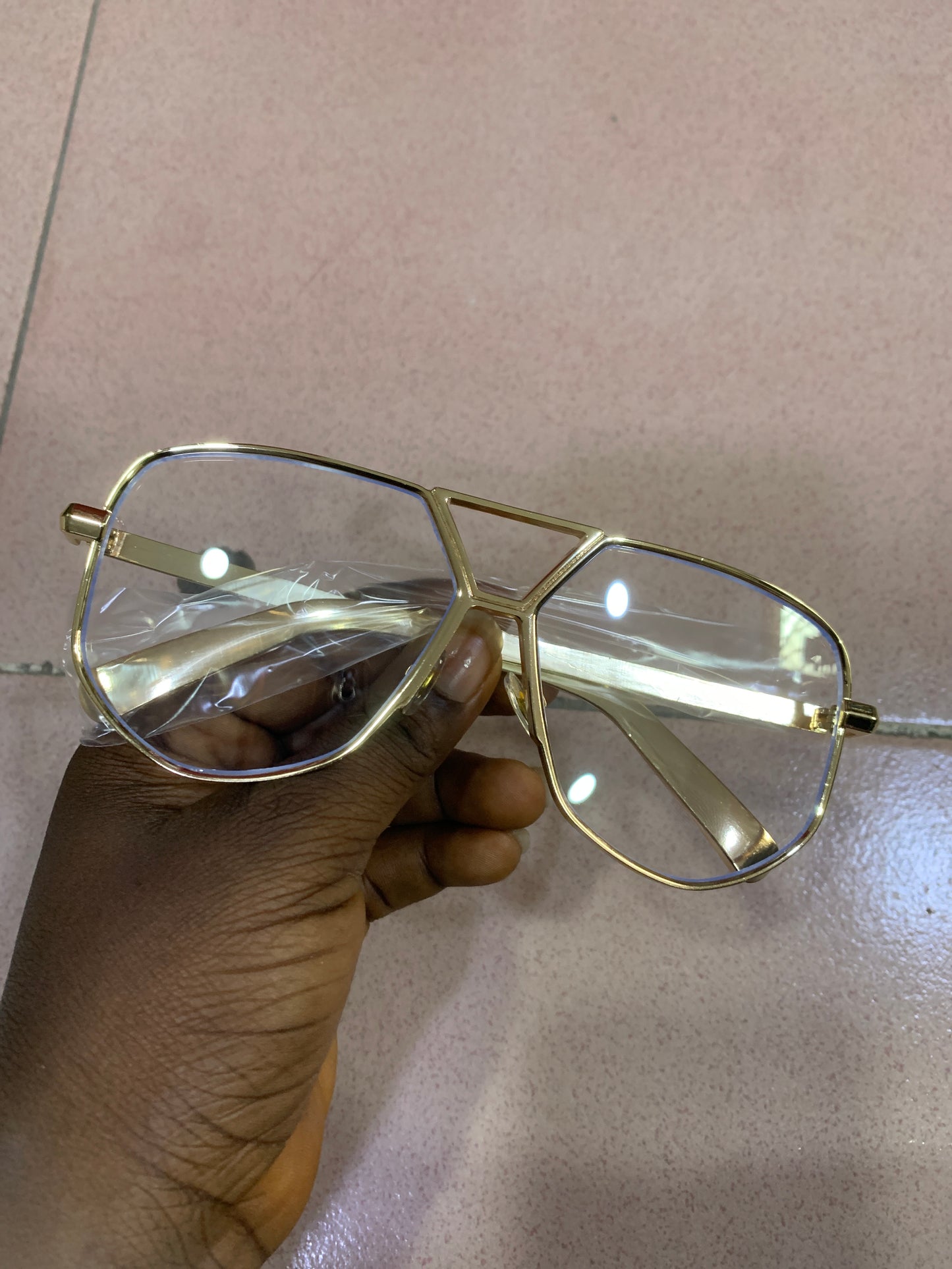 RIBENA METAL AVIATOR GLASSES