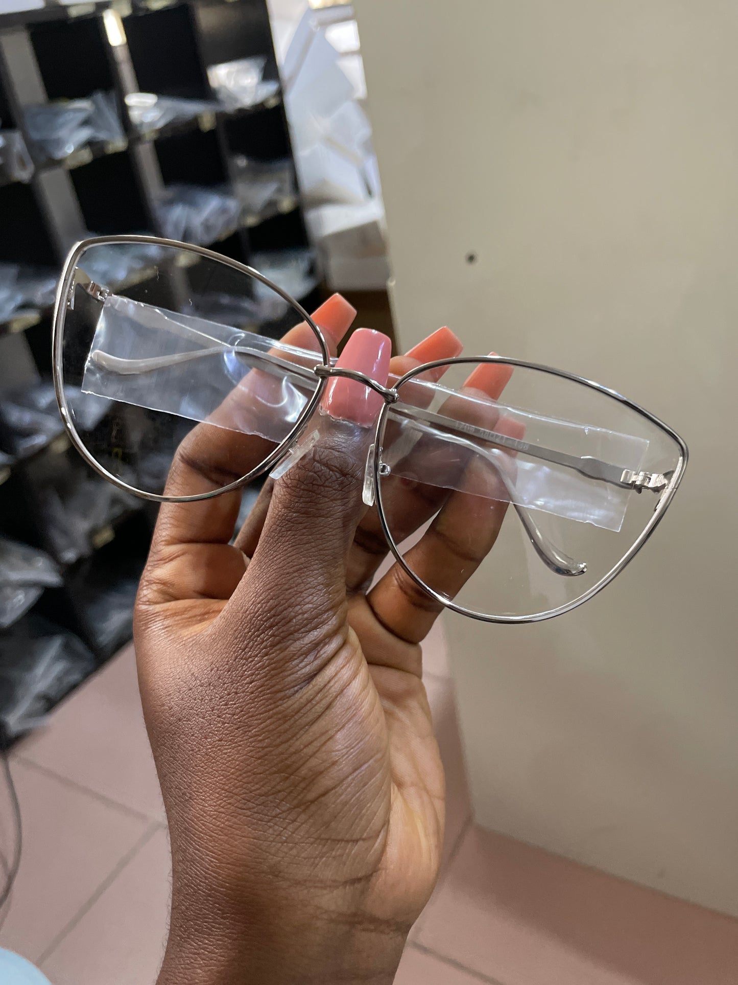 ANITA METAL CATEYE GLASSES