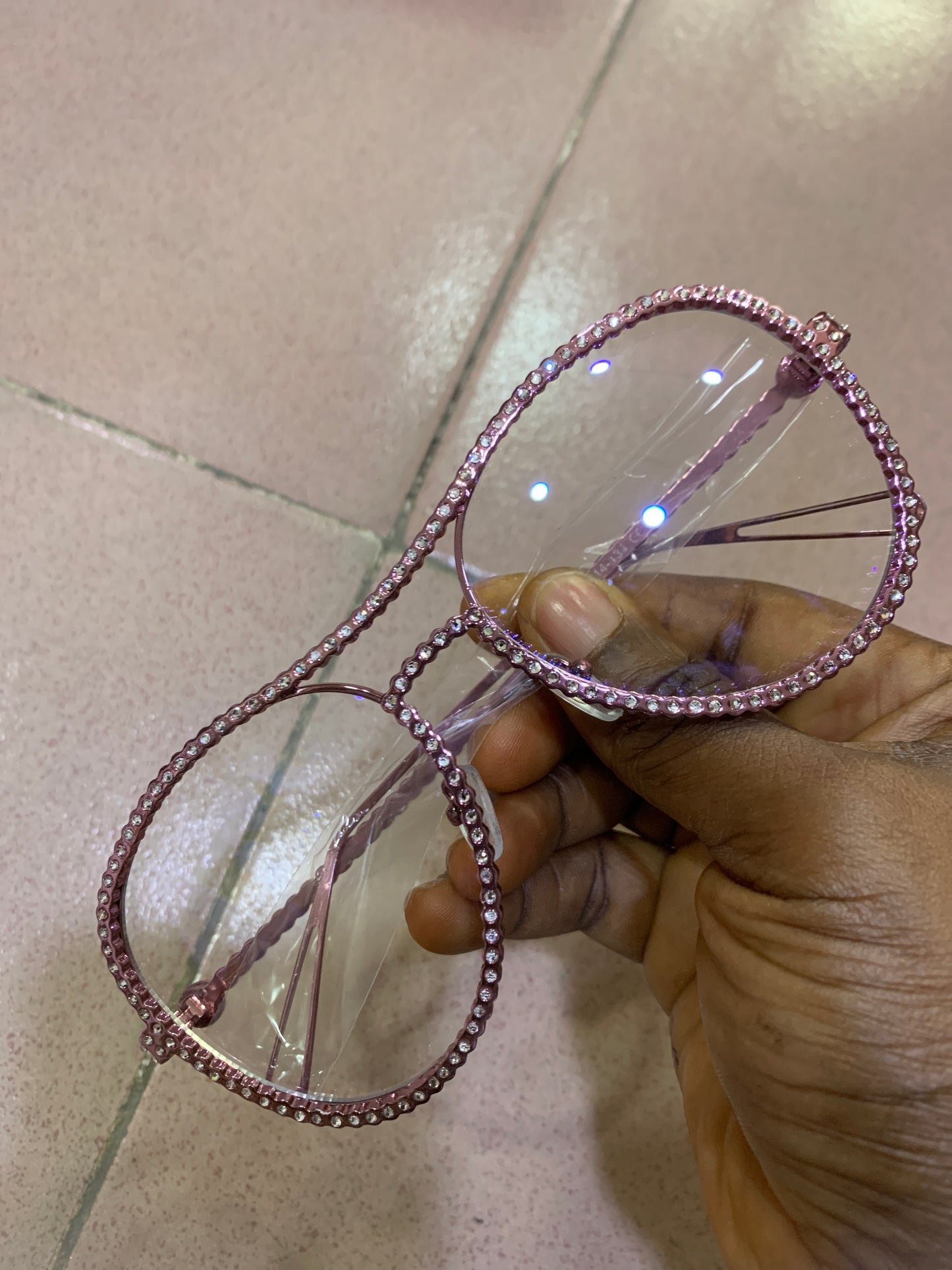 SHINY METAL AVIATOR GLASSESS