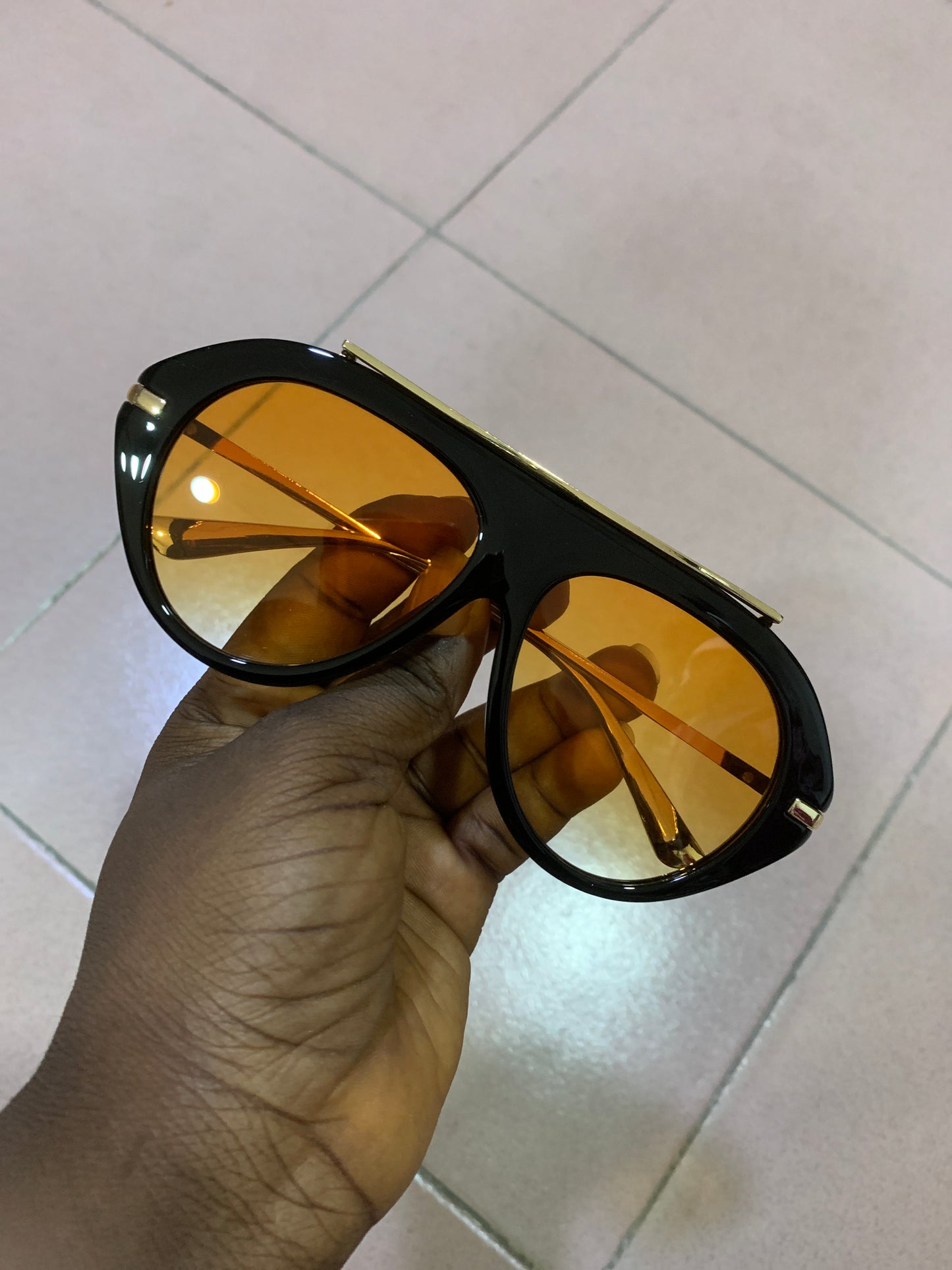BIKER AVIATOR SUNGLASSES
