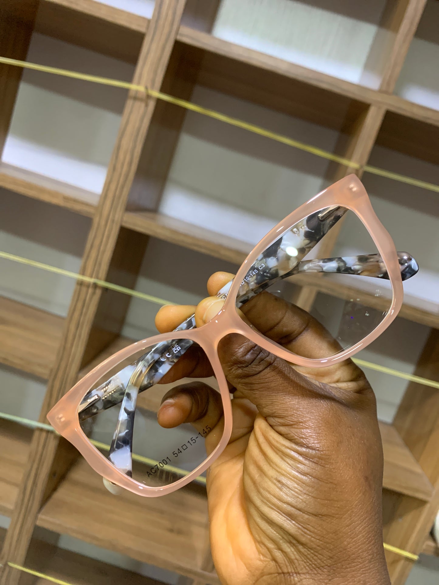 HUGHIE CATEYE ACETATE GLASSES