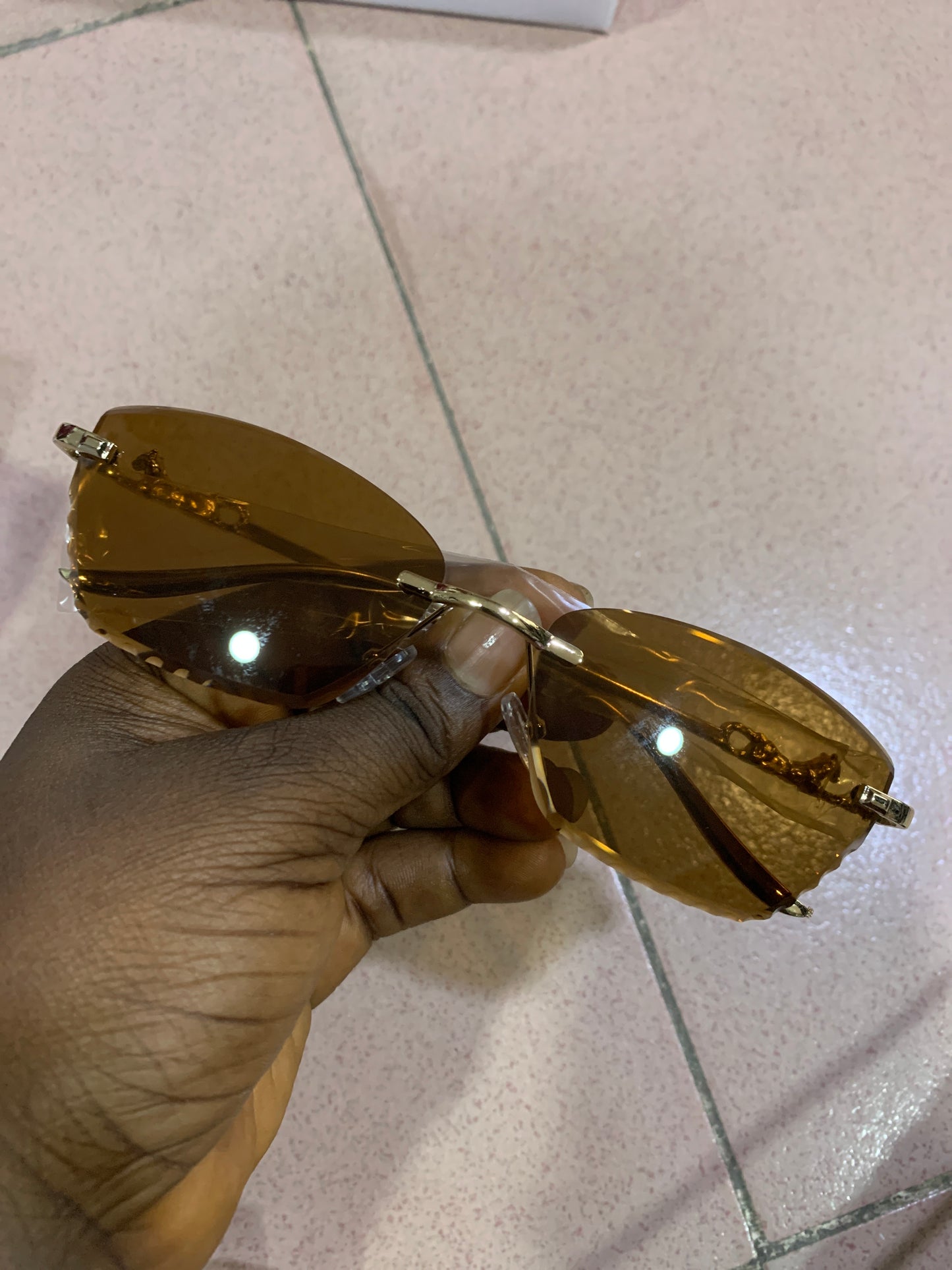 PUMA RIMLESS SUNGLASSES