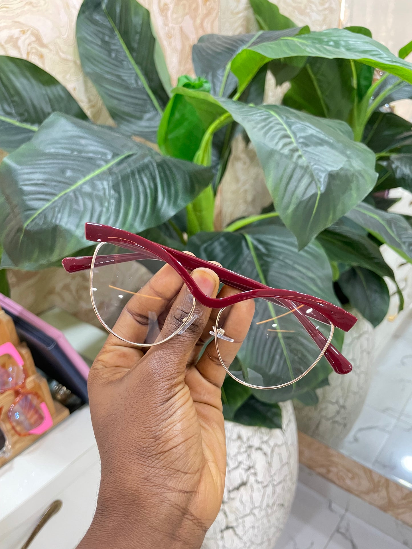 PATRICIA HALF FRAME NERD