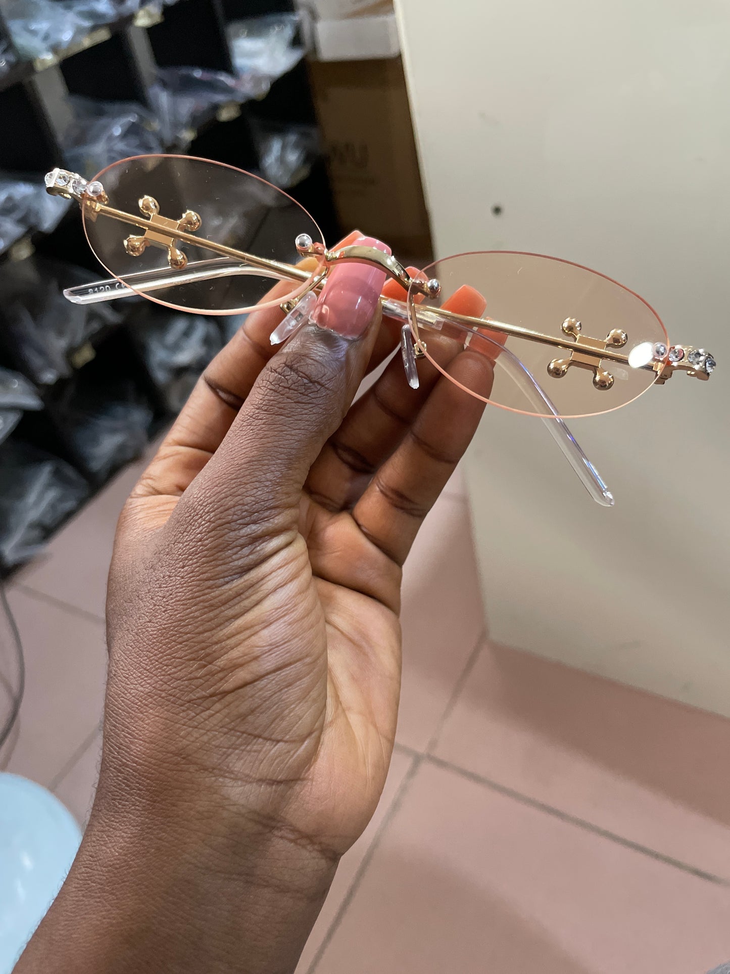 CRYSTAL UNISEX RIMLESS