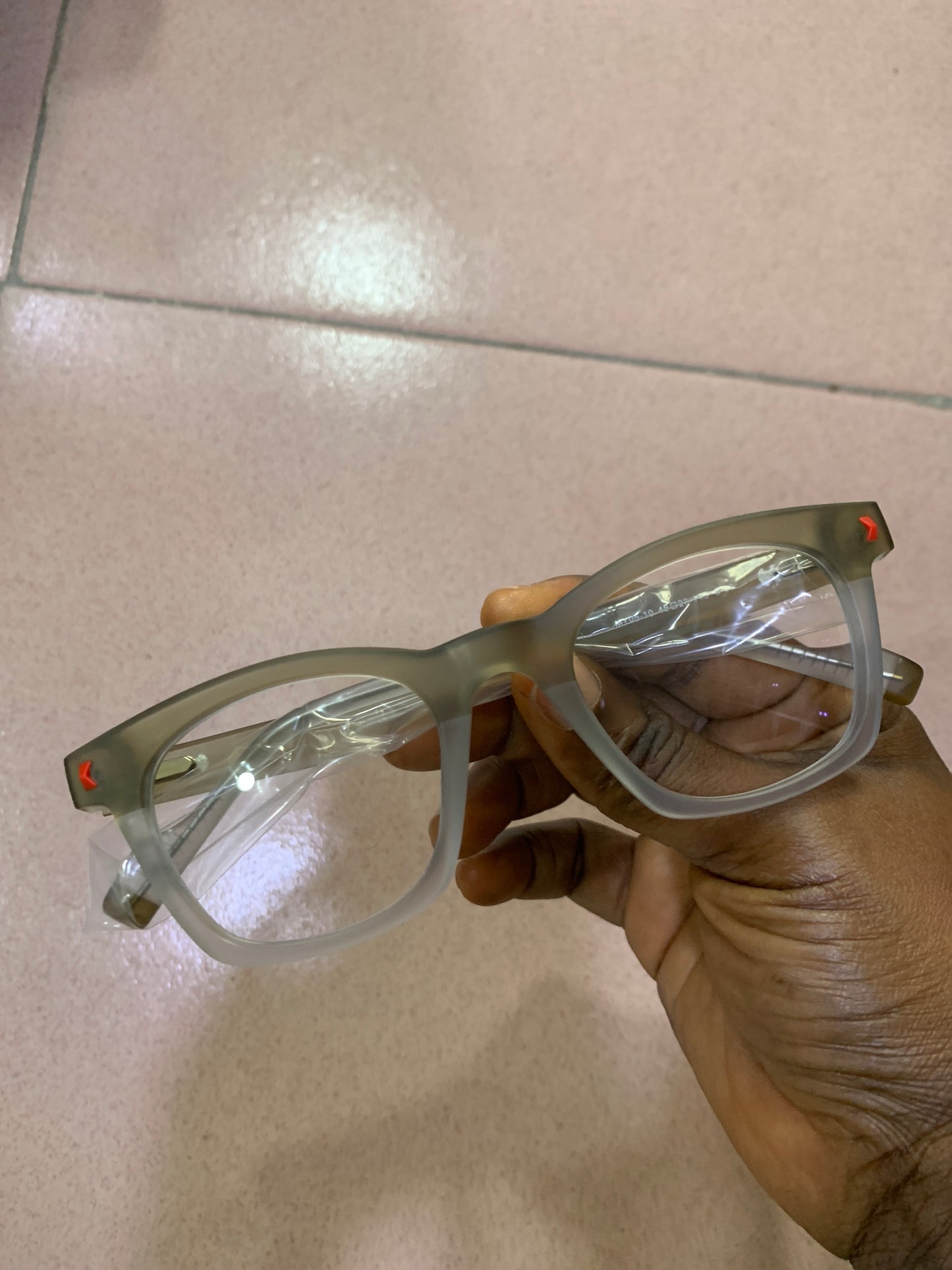 JESSE FROSTED ACETATE FRAME