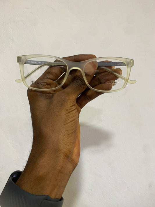 NOVEMBER FROSTED TITANIUM GLASSES