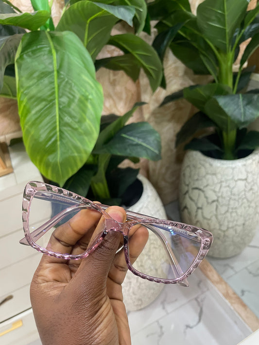 ELISE DIAMOND CUT NERD FRAME