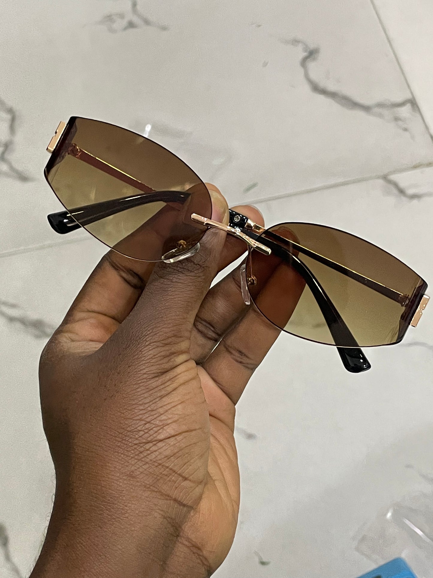 MIU MIU UNISEX RIMLESS SHADES