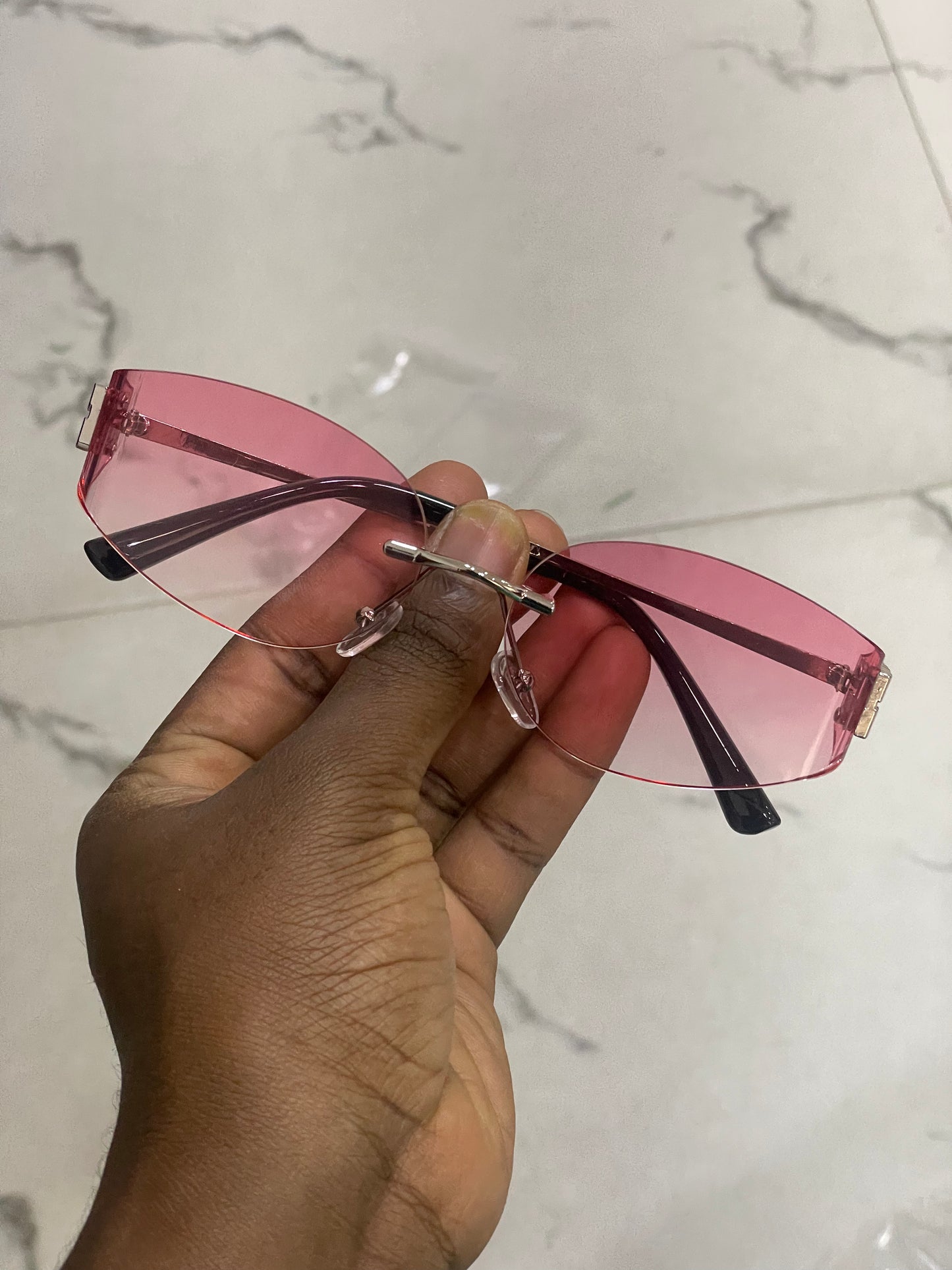 MIU MIU UNISEX RIMLESS SHADES