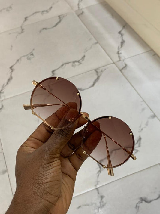 LUSH ROUND CUT SUNGLASSES