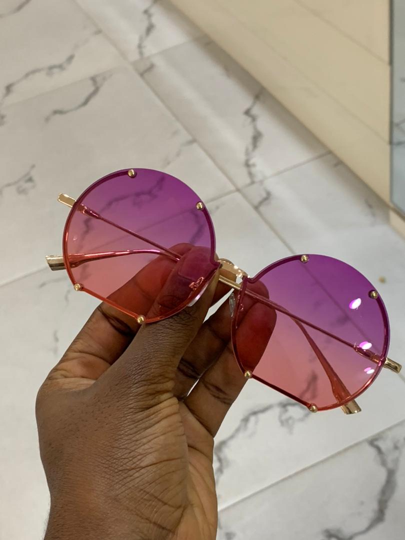 LUSH ROUND CUT SUNGLASSES