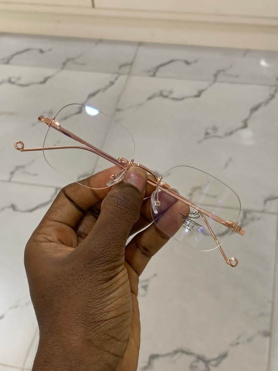 DREX UNISEX RIMLESS NERD