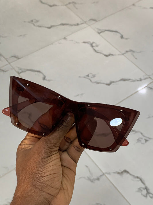 CHICHI STUDDED RIMLESS SHADE