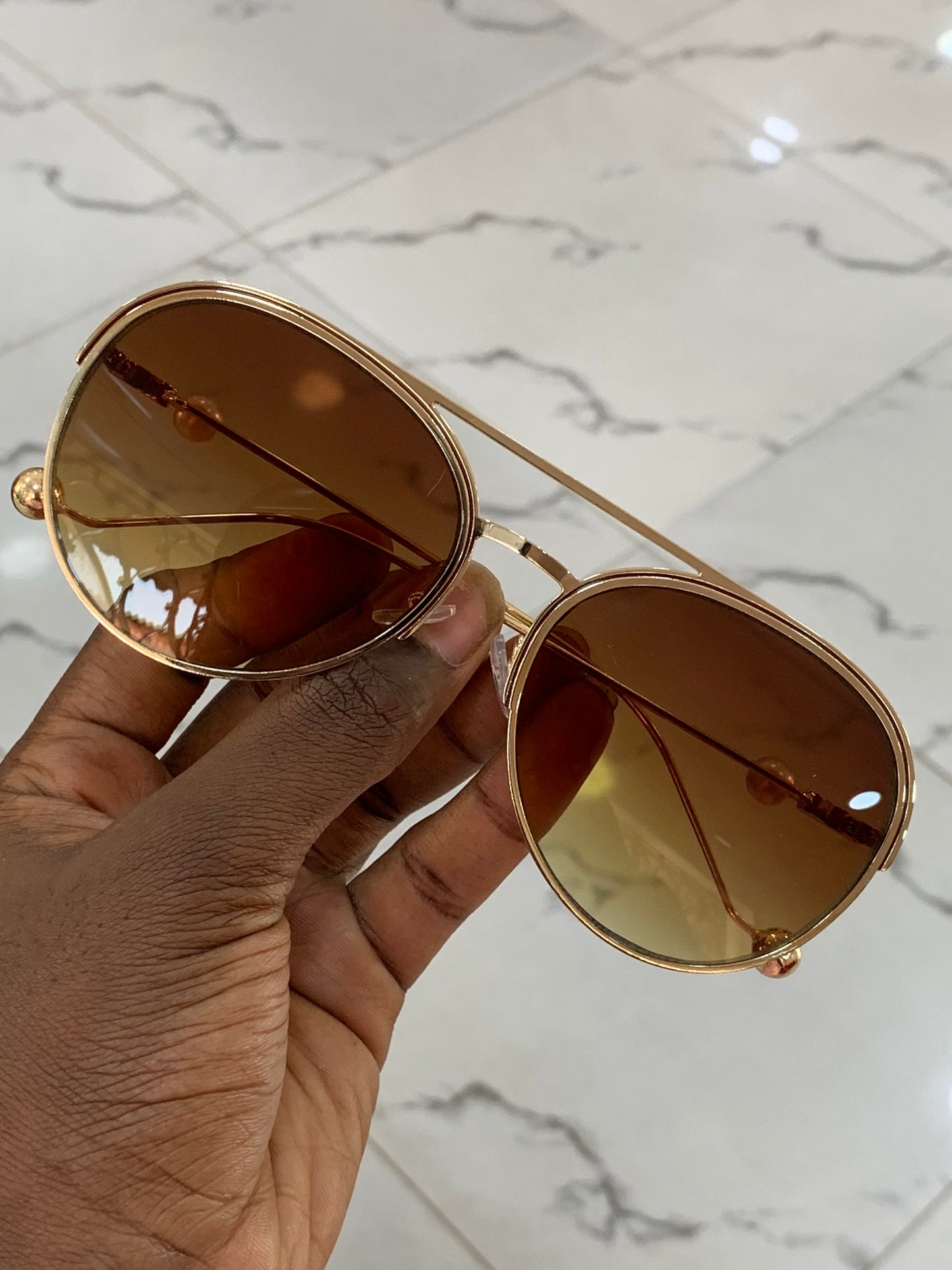 BALL TEMPLE AVIATOR SUNGLASSES