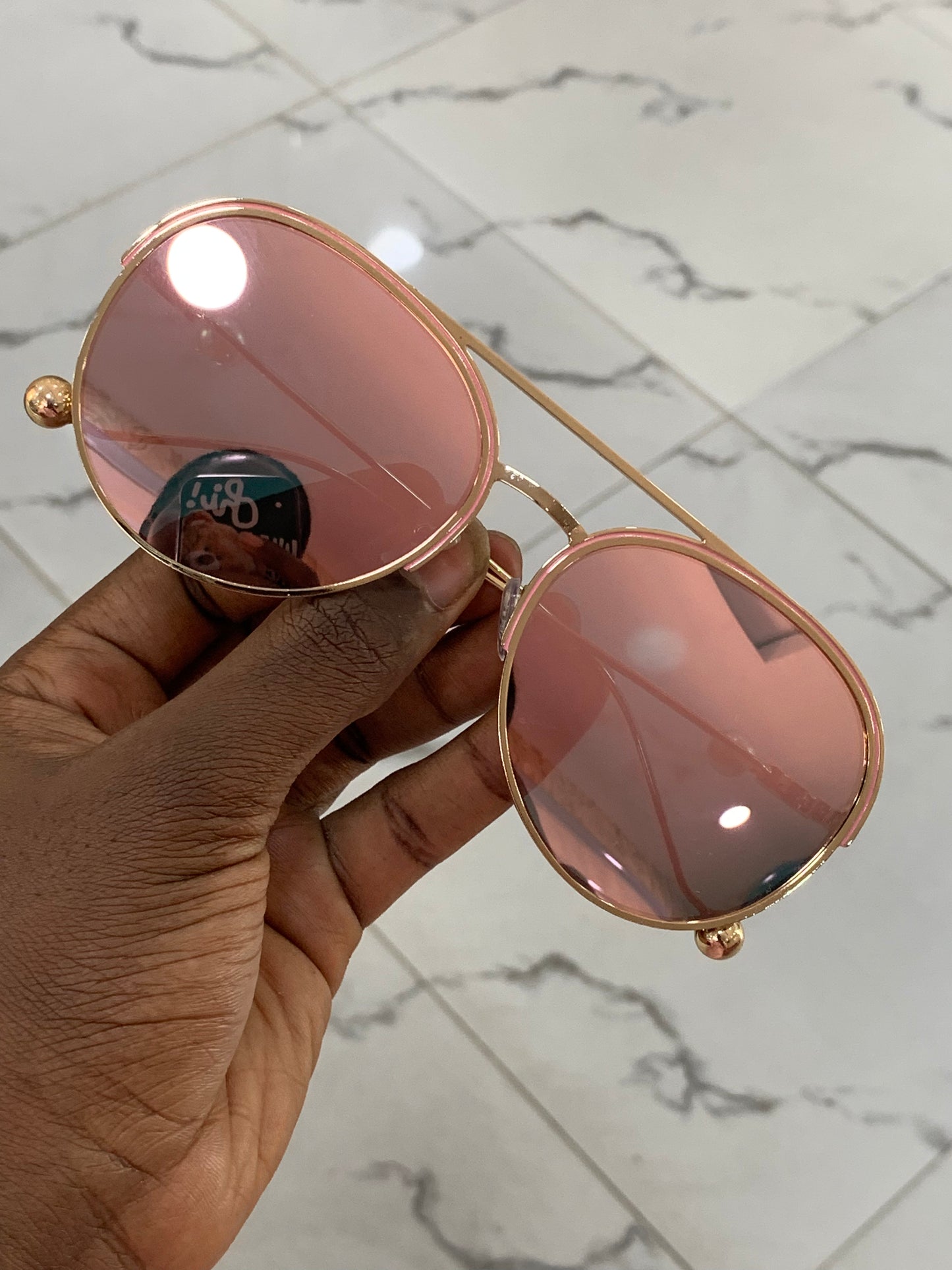 BALL TEMPLE AVIATOR SUNGLASSES