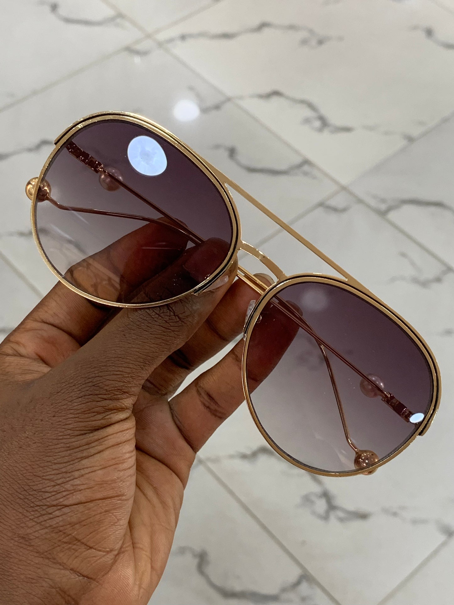 BALL TEMPLE AVIATOR SUNGLASSES